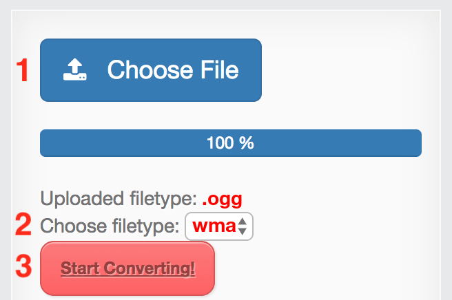 How to convert OGG files online to WMA